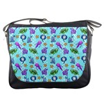 Sea Ocean Sealife Turtle Jellyfish Messenger Bag