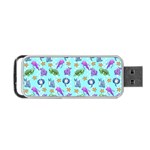 Sea Ocean Sealife Turtle Jellyfish Portable USB Flash (One Side)