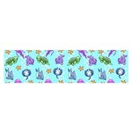 Sea Ocean Sealife Turtle Jellyfish Oblong Satin Scarf (16  x 60 )