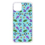 Sea Ocean Sealife Turtle Jellyfish iPhone 14 Plus TPU UV Print Case