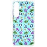 Sea Ocean Sealife Turtle Jellyfish Samsung Galaxy S24 Ultra 6.9 Inch TPU UV Case