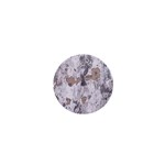 Cracked Marble Symphony Pattern Design 1  Mini Buttons