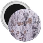 Cracked Marble Symphony Pattern Design 3  Magnets