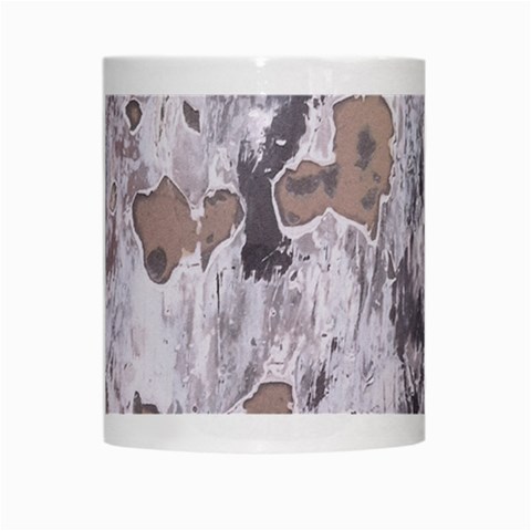 Cracked Marble Symphony Pattern Design White Mug from ArtsNow.com Center