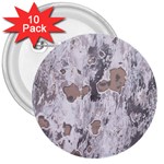 Cracked Marble Symphony Pattern Design 3  Buttons (10 pack) 