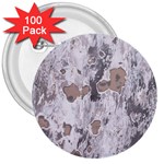 Cracked Marble Symphony Pattern Design 3  Buttons (100 pack) 