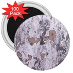 Cracked Marble Symphony Pattern Design 3  Magnets (100 pack)