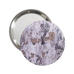 Cracked Marble Symphony Pattern Design 2.25  Handbag Mirrors