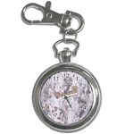 Cracked Marble Symphony Pattern Design Key Chain Watches