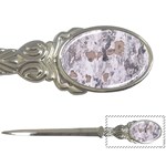 Cracked Marble Symphony Pattern Design Letter Opener