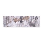 Cracked Marble Symphony Pattern Design Sticker (Bumper)