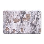 Cracked Marble Symphony Pattern Design Magnet (Rectangular)