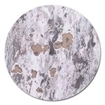 Cracked Marble Symphony Pattern Design Magnet 5  (Round)