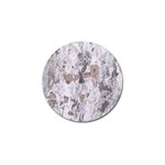 Cracked Marble Symphony Pattern Design Golf Ball Marker