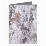 Cracked Marble Symphony Pattern Design Greeting Cards (Pkg of 8)