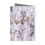 Cracked Marble Symphony Pattern Design Mini Greeting Cards (Pkg of 8)