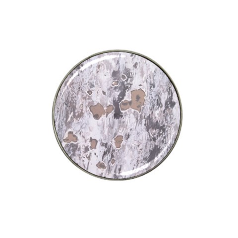 Cracked Marble Symphony Pattern Design Hat Clip Ball Marker from ArtsNow.com Front