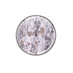 Cracked Marble Symphony Pattern Design Hat Clip Ball Marker