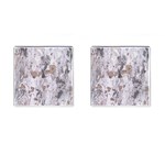 Cracked Marble Symphony Pattern Design Cufflinks (Square)