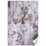 Cracked Marble Symphony Pattern Design Canvas 12  x 18 