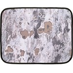 Cracked Marble Symphony Pattern Design Fleece Blanket (Mini)