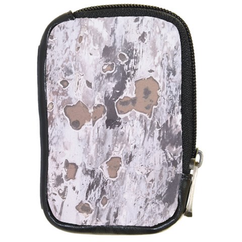 Cracked Marble Symphony Pattern Design Compact Camera Leather Case from ArtsNow.com Front