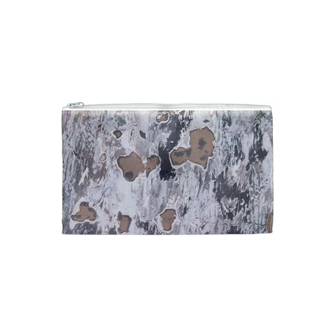 Cracked Marble Symphony Pattern Design Cosmetic Bag (Small) from ArtsNow.com Front