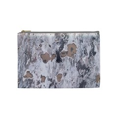 Cracked Marble Symphony Pattern Design Cosmetic Bag (Medium) from ArtsNow.com Front