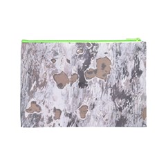 Cracked Marble Symphony Pattern Design Cosmetic Bag (Large) from ArtsNow.com Back