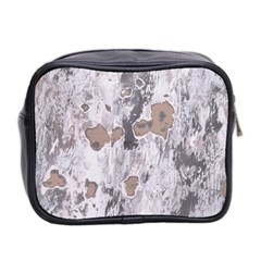 Cracked Marble Symphony Pattern Design Mini Toiletries Bag (Two Sides) from ArtsNow.com Back