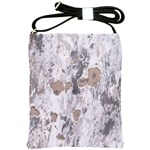 Cracked Marble Symphony Pattern Design Shoulder Sling Bag