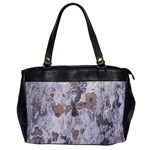 Cracked Marble Symphony Pattern Design Oversize Office Handbag