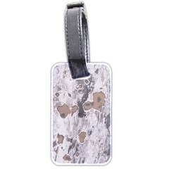 Cracked Marble Symphony Pattern Design Luggage Tag (two sides) from ArtsNow.com Back