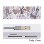 Cracked Marble Symphony Pattern Design Memory Card Reader (Stick)