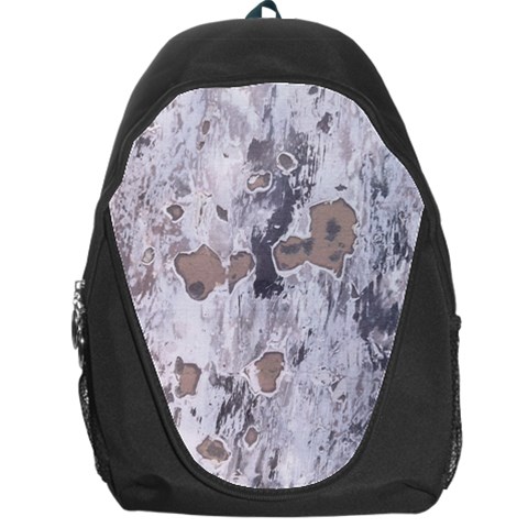 Cracked Marble Symphony Pattern Design Backpack Bag from ArtsNow.com Front