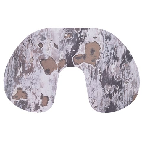 Cracked Marble Symphony Pattern Design Travel Neck Pillow from ArtsNow.com Front