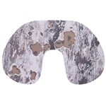 Cracked Marble Symphony Pattern Design Travel Neck Pillow