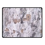 Cracked Marble Symphony Pattern Design Two Sides Fleece Blanket (Small)