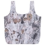 Cracked Marble Symphony Pattern Design Full Print Recycle Bag (XL)