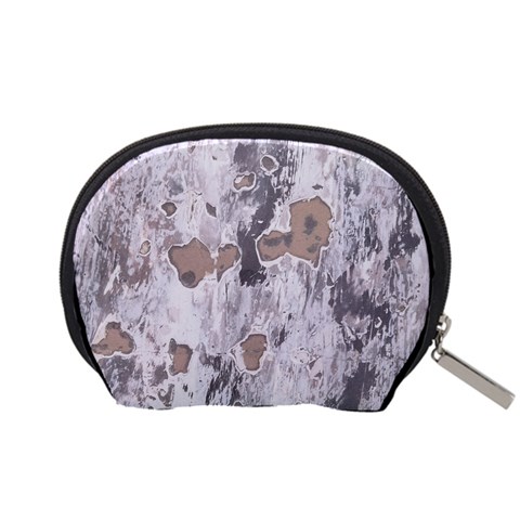 Cracked Marble Symphony Pattern Design Accessory Pouch (Small) from ArtsNow.com Back