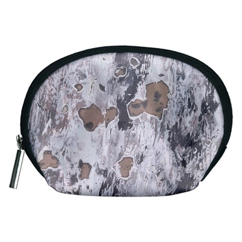 Cracked Marble Symphony Pattern Design Accessory Pouch (Medium) from ArtsNow.com Front