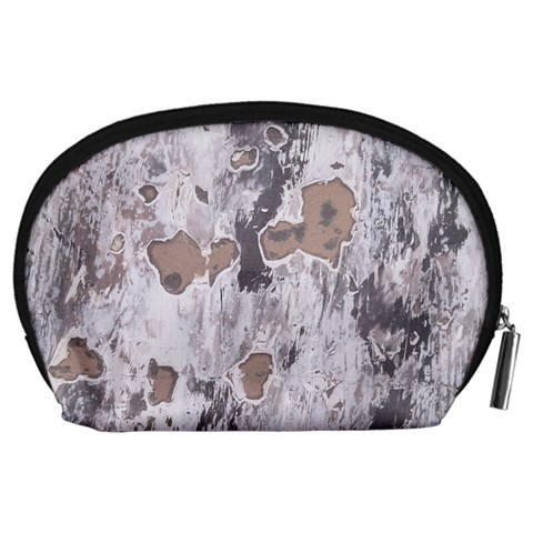 Cracked Marble Symphony Pattern Design Accessory Pouch (Large) from ArtsNow.com Back