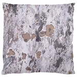 Cracked Marble Symphony Pattern Design Standard Premium Plush Fleece Cushion Case (One Side)