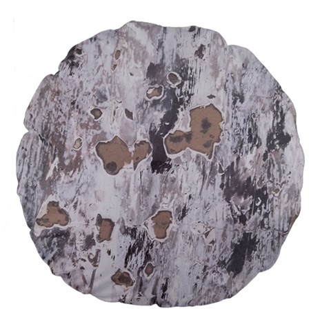 Cracked Marble Symphony Pattern Design Large 18  Premium Flano Round Cushions from ArtsNow.com Back