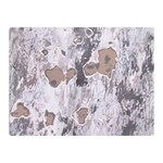 Cracked Marble Symphony Pattern Design Two Sides Premium Plush Fleece Blanket (Mini)