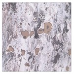 Cracked Marble Symphony Pattern Design Square Satin Scarf (36  x 36 )