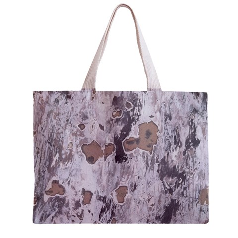 Cracked Marble Symphony Pattern Design Zipper Mini Tote Bag from ArtsNow.com Front