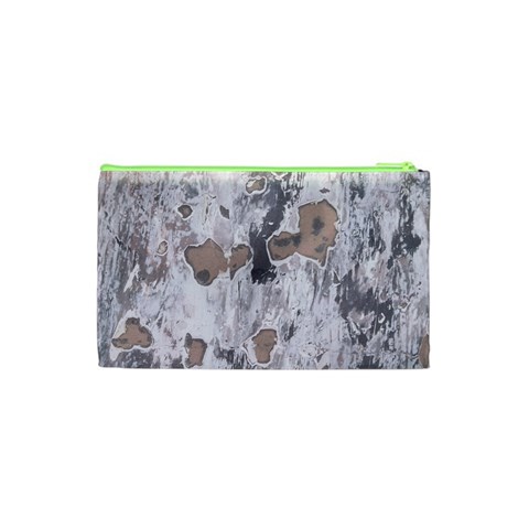 Cracked Marble Symphony Pattern Design Cosmetic Bag (XS) from ArtsNow.com Back