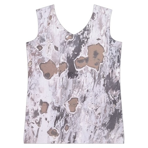 Cracked Marble Symphony Pattern Design Women s Basketball Tank Top from ArtsNow.com Front