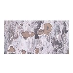 Cracked Marble Symphony Pattern Design Satin Wrap 35  x 70 